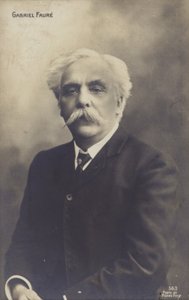 Gabriel Faure, Fransız besteci, orgcu, piyanist ve öğretmen (1845-1924)