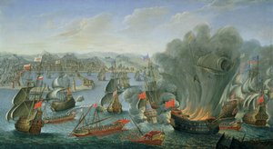 Naval Battle with the Spanish Fleet 