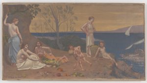 Tatlı Ülke (Hoş Ülke) by Pierre Puvis de Chavannes