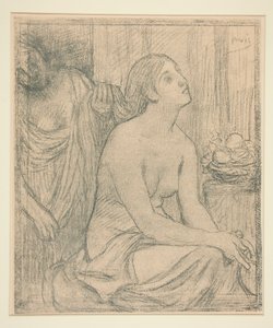 Tuvalet by Pierre Puvis de Chavannes