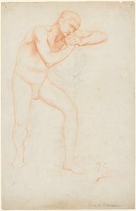 Erkek Çıplak, 1891. by Pierre Puvis de Chavannes