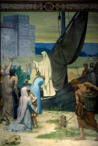 Sainte Genevieve, Hun kralı Attila