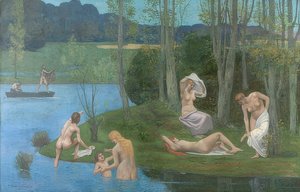Yaz mevsimi. 1891 by Pierre Puvis de Chavannes