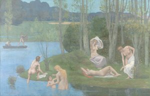 Yaz by Pierre Puvis de Chavannes