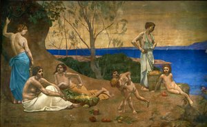 Tatlı Ülke by Pierre Puvis de Chavannes