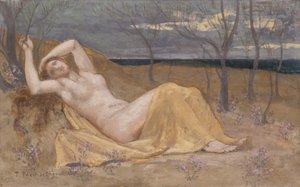 Ilgın, c.1886-87 by Pierre Puvis de Chavannes