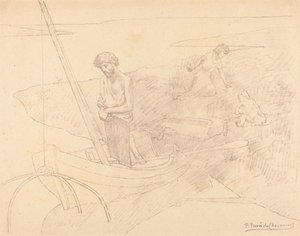 Zavallı Balıkçı by Pierre Puvis de Chavannes