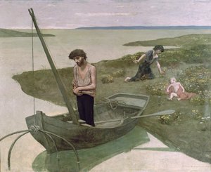 Zavallı Balıkçı by Pierre Puvis de Chavannes
