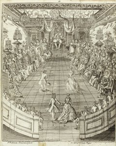 Dans Eden Ustadan Çizim, 1734 by Pierre Rameau