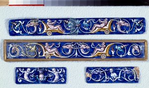 Grotesk durulama plakaları. Pierre Reymond (1513-1584) Enouen, Musee National de la Renaissance