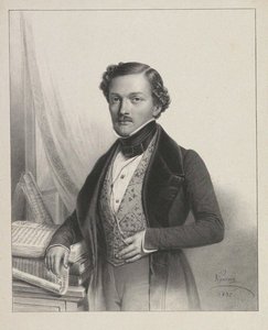 Şarkıcı Gilbert-Louis Duprez
