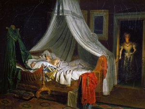 Danstan dönüş, Pierre Roch Vigneron (1789-1872), tuval üzerine yağlı boya, 24,4x32,5 cm, Fransa