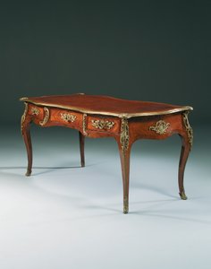 Louis XV düz çalışma masası