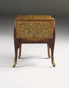 Louis XV komodin, c.1765-70 (ormolu lale ağacı, çınar, amaranth ve kakmacılık) (ayrıca bkz. 463004, 465390 ve 465391) by Pierre Roussel