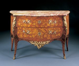 Louis XV komodin, 18. yüzyılın ortaları