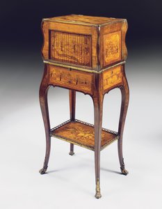 Louis XV sekreter kuyumcu by Pierre Roussel