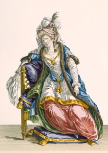 Patas tarafından oyulmuş Lady 