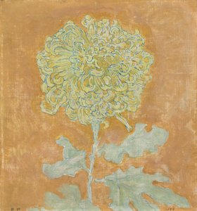 Krizantem by Piet Mondrian