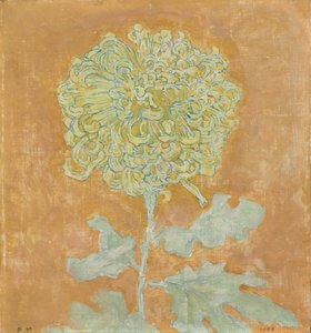Krizantem, 1906-1942 by Piet Mondrian