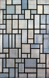 Izgaralı Kompozisyon 2, 1915 by Piet Mondrian