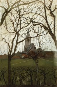 Köy Kilisesi (Dorfkirche); Yakup Kilisesi, Winterswijk by Piet Mondrian