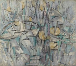 Kompozisyon X. 1911 by Piet Mondrian