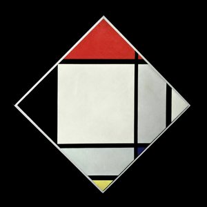 Pastil Boyama II by Piet Mondrian