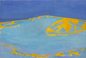 Deniz manzarası, 1909. by Piet Mondrian