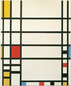 Trafalgar Meydanı by Piet Mondrian