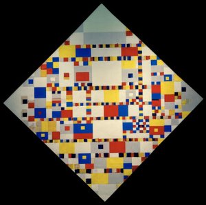 Zafer Boogie Woogie by Piet Mondrian