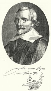 Jacob Cats, Hollandalı şair ve diplomat (gravür) by Pieter (attr.to) Dubordieu