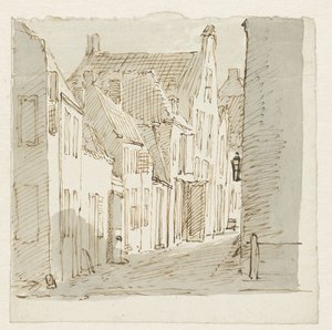 sokak Görünümü by Pieter Bartholomeusz. Barbiers