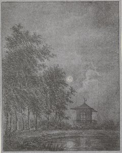 Ay ışığında bahçe by Pieter Bartholomeusz. Barbiers