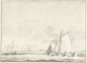 deniz manzarası by Pieter Blaauw