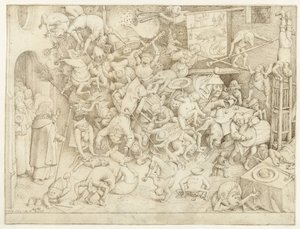 Büyücü Hermogenes'in Düşüşü by Pieter Bruegel (I)