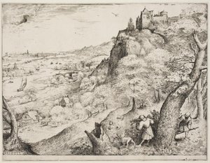 tavşan avı by Pieter Bruegel d.Æ.