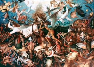 Asi Meleklerin Düşüşü, 1562 by Pieter Bruegel the Elder