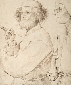 Ressam ve Alıcı by Pieter Bruegel the Elder