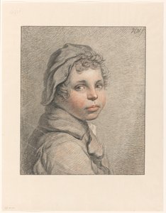 Bir çocuğun çalışma başkanı by Pieter Christoffel Wonder (signed by artist)