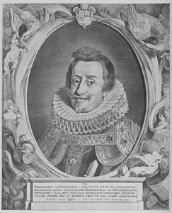 Ferdinand II, Kutsal Roma İmparatoru, Pieter van Sompel tarafından oyulmuş, 1644