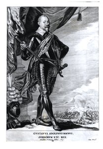 Büyük Gustavus Adolphus'un Portresi, İsveç Kralı (1592-1632), 1650