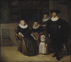 Bir Ailenin Portresi, 1661