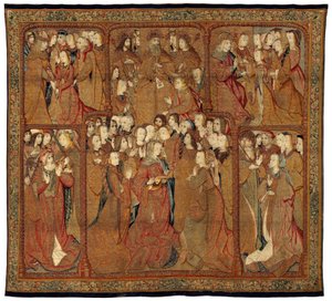 Tanrı'nın Annesinin veya Altın Panos'un Zaferleri by Pieter Coecke van Aelst