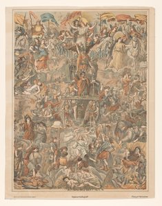 Kutsal Savaş Alegorisi Kutsal Savaş (nesnedeki başlık) by Pieter Cornelis Mondriaan (sr.)