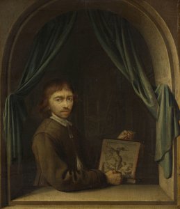 Bir Ressamın Portresi by Pieter Cornelisz. van Egmondt (attributed to)