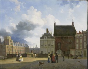 Hapishane Kapısı ve Yer, Lahey by Pieter Daniel van der Burgh