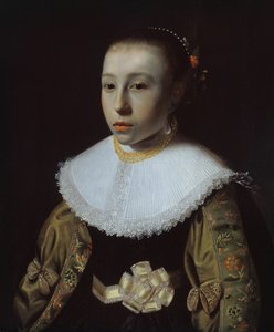 Genç Bir Kızın Portresi, 163335. by Pieter Dubordieu