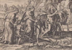 Gençlik, İnsan Hayatının Seyri, 1570. by Pieter Furnius