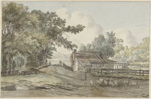 Overveen'de Elswoutshoek by Pieter Gerardus van Os
