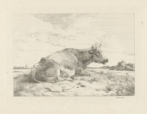 Devedikeni ile yalancı inek by Pieter Gerardus van Os